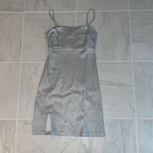 WINDSOR Metallic silver dress size S